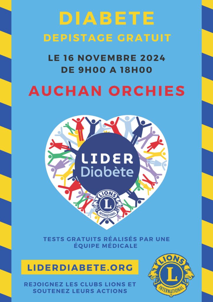 Dépistage gratuit à Auchan Orchies. Tests gratuits réalisés par une équipe médicale